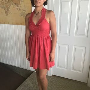 Halter style Mini dress BCBG